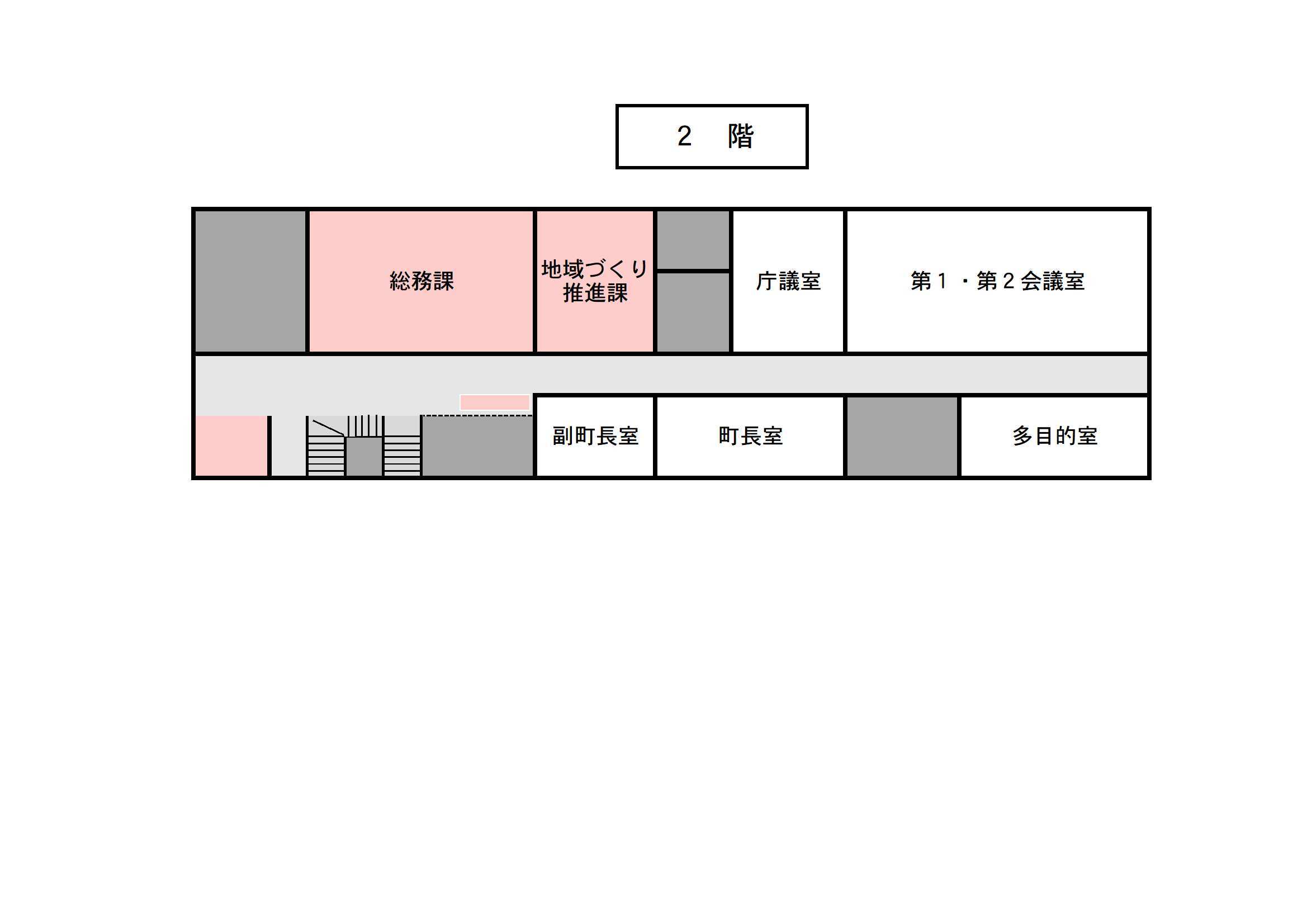 2階の配置図