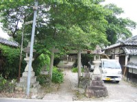 白髭神社　吉野郡下市町阿知賀の様子