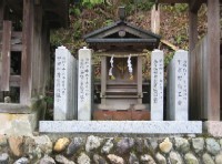 吉野杉箸神社　吉野郡下市町下市（今在家）の様子