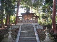 熊野神社　吉野郡下市町平原の様子