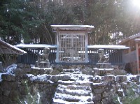 明神社　吉野郡下市町伃邑の様子