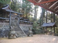 春日神社　吉野郡下市町才谷の様子