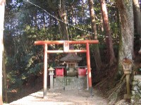 稲荷神社　吉野郡下市町広橋の様子