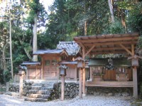 八幡神社　吉野郡下市町丹生の様子