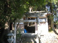 八幡神社　吉野郡下市町長谷の様子