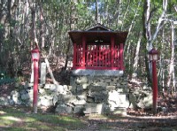 稲荷神社　吉野郡下市町西山の様子