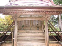 八幡神社　吉野郡下市町貝原の様子