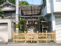 愛宕神社　吉野郡下市町下市（惣上）の様子