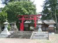 八幡神社　吉野郡下市町阿知賀の様子