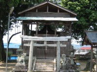 国栖神社　吉野郡下市町阿知賀の様子